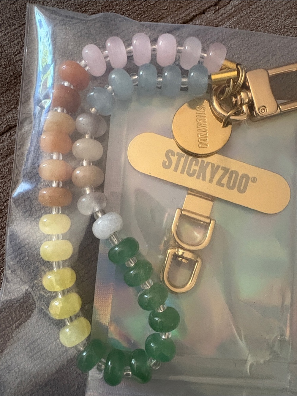 SPECTRUM AGATE ORBIT PHONE STRAP - Picture 7 of 7